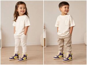 Nike unisex Kids Size 7C HJ9281-488 Court Borough Mid 2